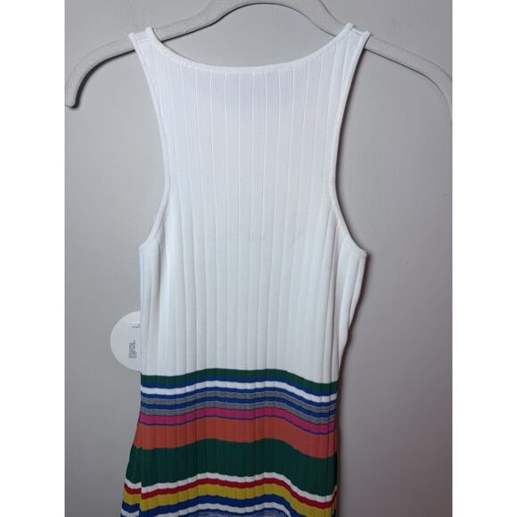 STAUD Womens Hibiscus Navy Colorblock Maxi Dress Size XS NWT $325 - Picture 11 of 14